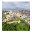 nantes amazonie île de nantes patrimoine 360 drone
