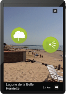 vendée vélo application développement android ios iphone ipad réalité augmentée